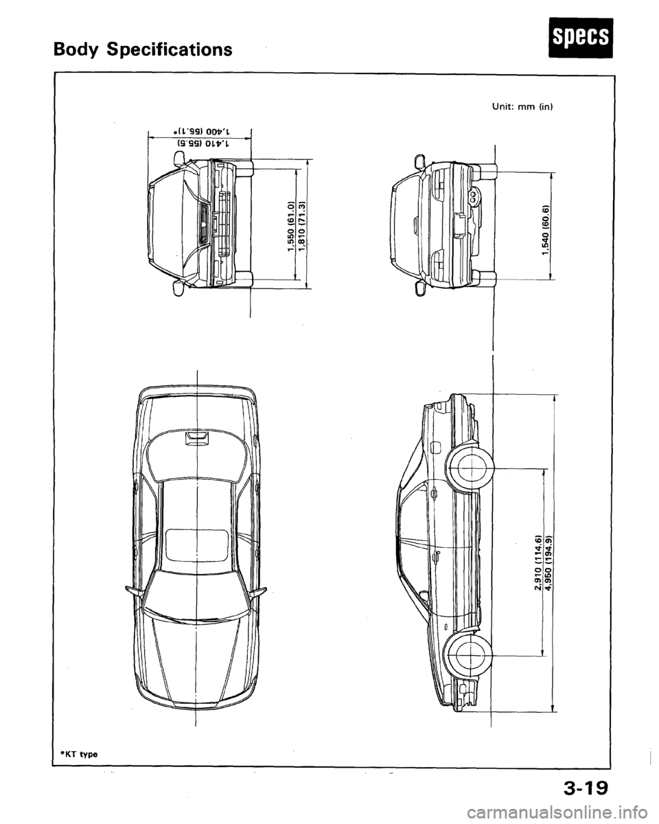 HONDA LEGEND 1991 2.G Repair Manual 