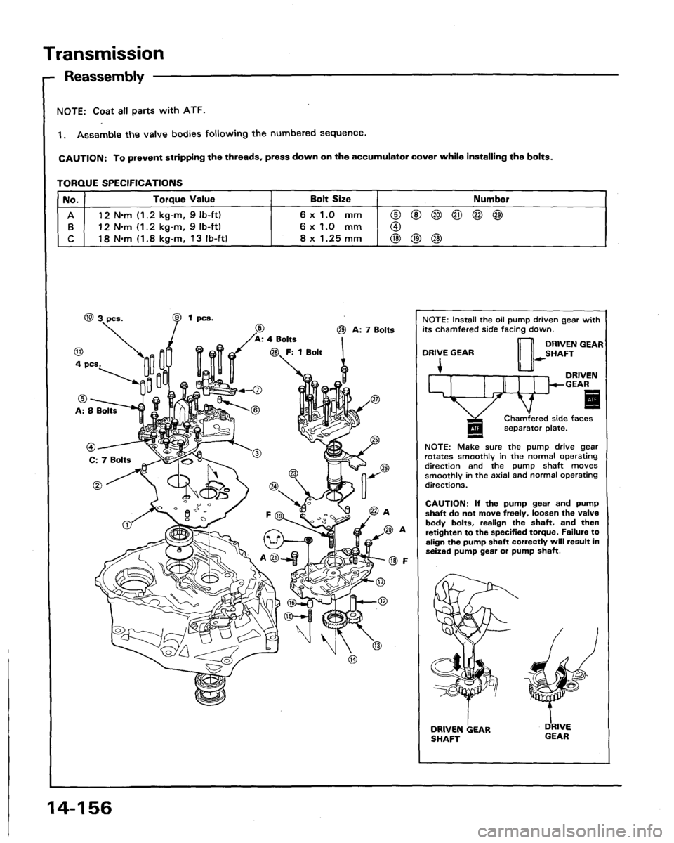 HONDA LEGEND 1991 2.G Workshop Manual 