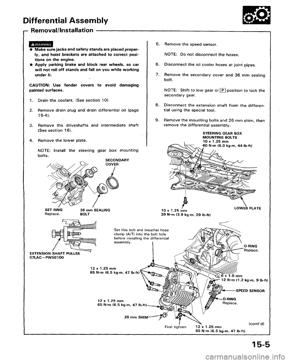 HONDA LEGEND 1991 2.G Workshop Manual HONDA LEGEND 1991 2.G Workshop Manual