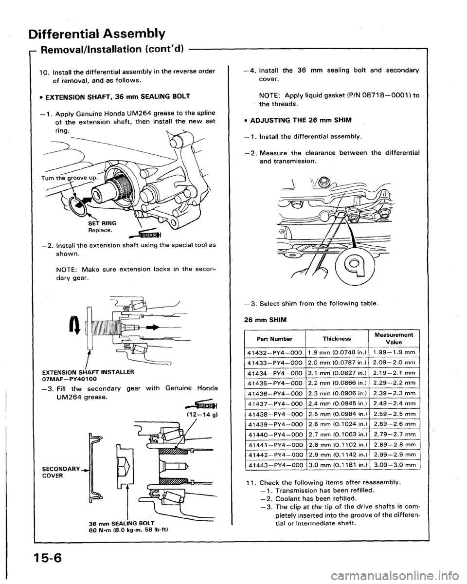 HONDA LEGEND 1991 2.G Workshop Manual HONDA LEGEND 1991 2.G Workshop Manual