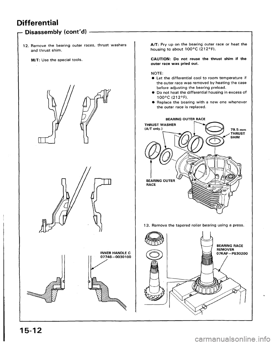 HONDA LEGEND 1991 2.G Workshop Manual HONDA LEGEND 1991 2.G Workshop Manual