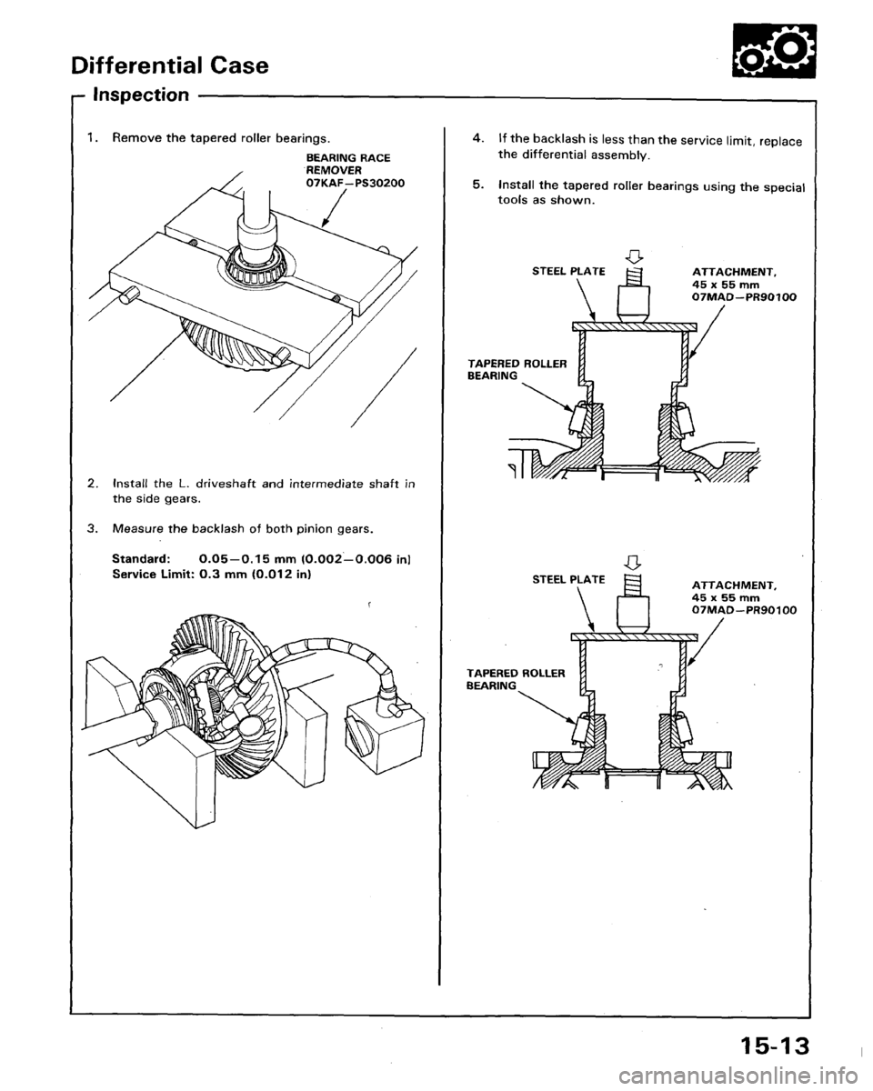 HONDA LEGEND 1991 2.G Workshop Manual HONDA LEGEND 1991 2.G Workshop Manual