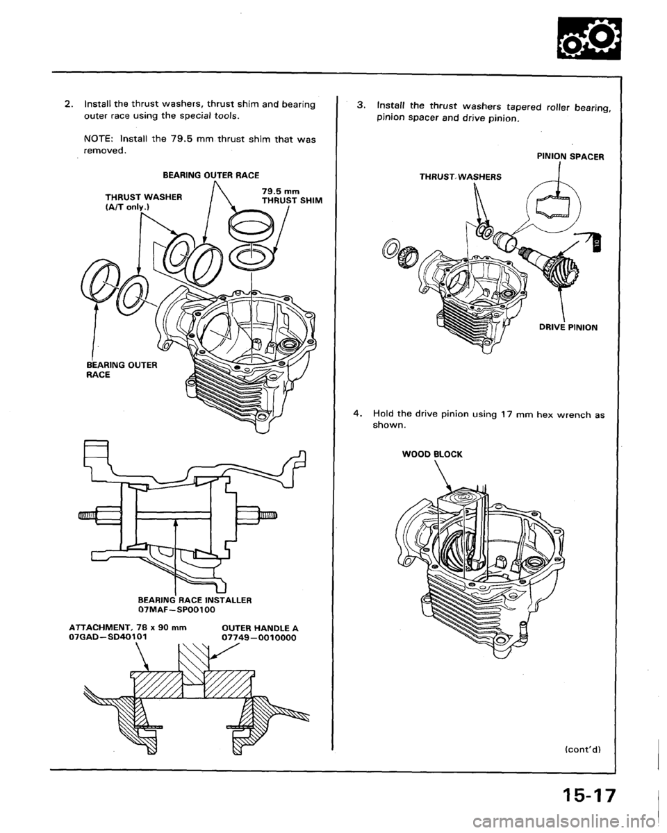 HONDA LEGEND 1991 2.G Workshop Manual HONDA LEGEND 1991 2.G Workshop Manual