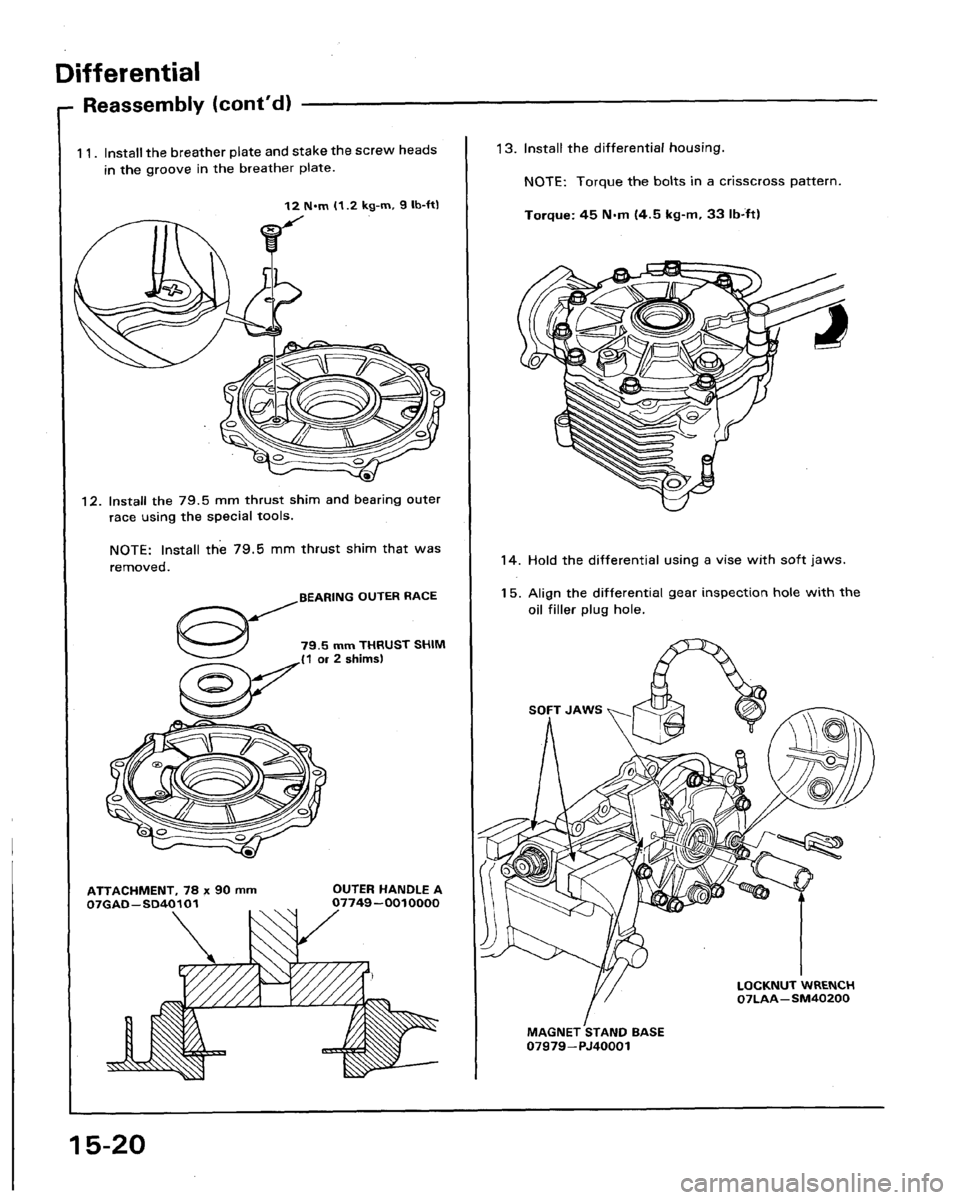 HONDA LEGEND 1991 2.G Workshop Manual HONDA LEGEND 1991 2.G Workshop Manual