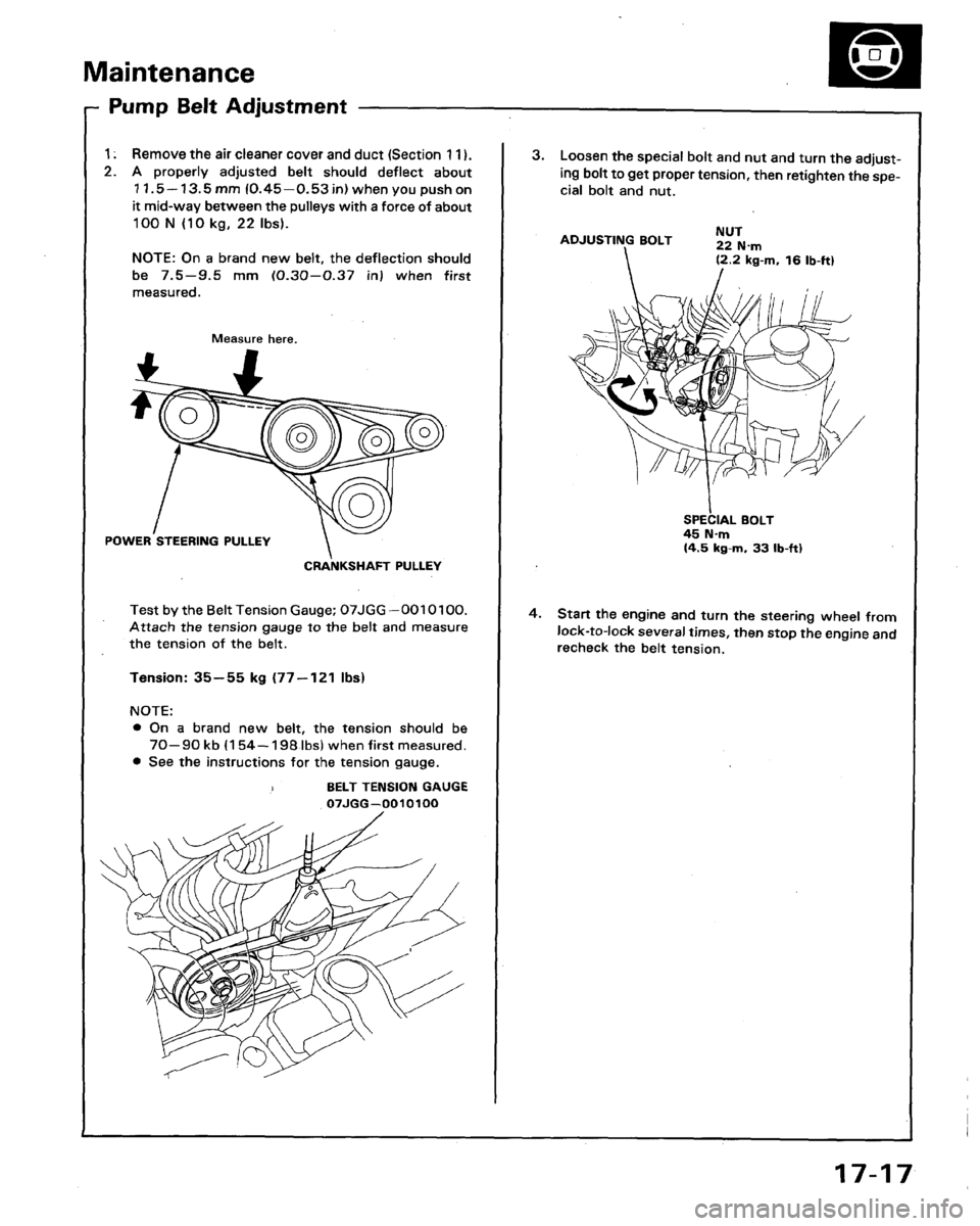 HONDA LEGEND 1991 2.G Workshop Manual HONDA LEGEND 1991 2.G Workshop Manual