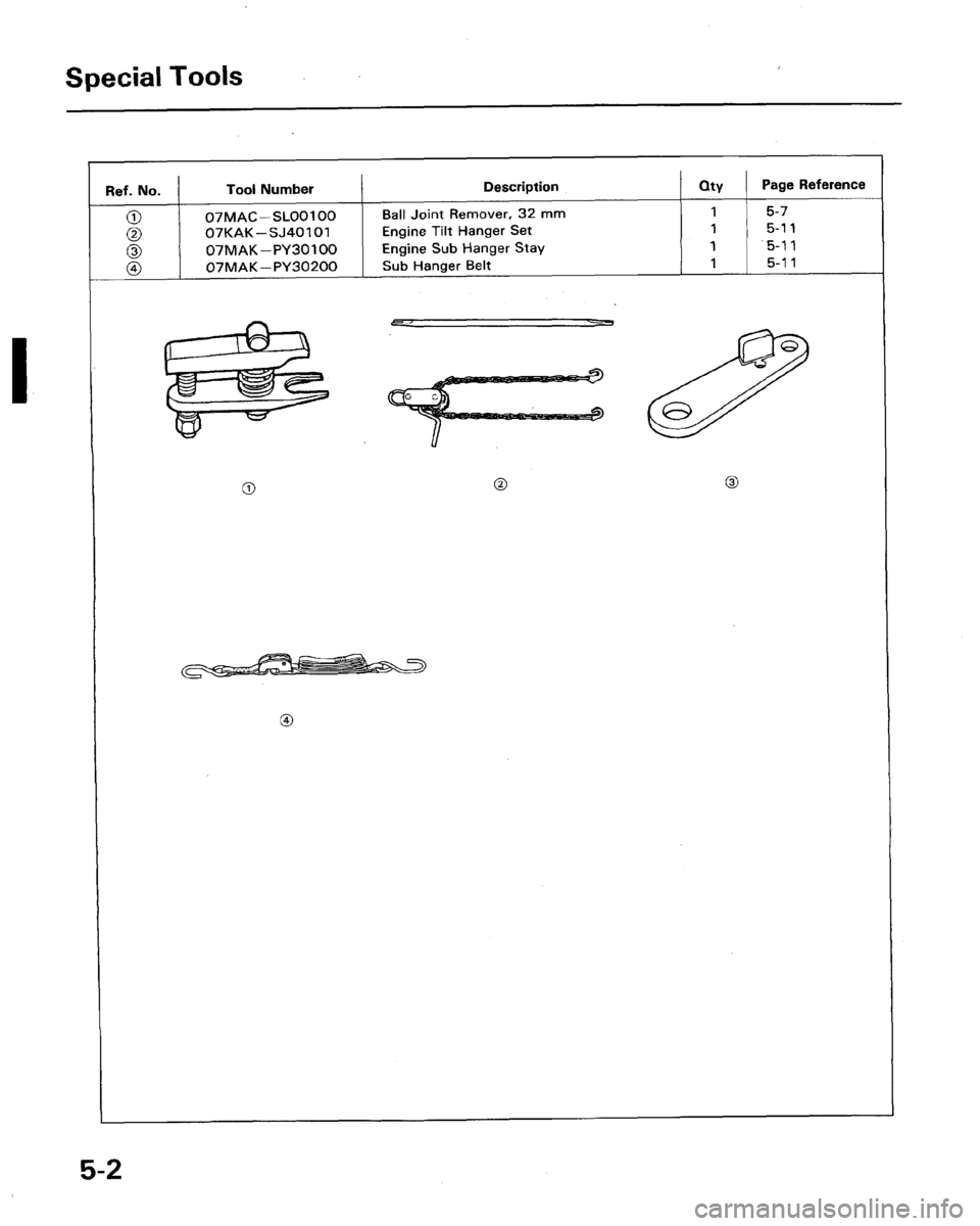 HONDA LEGEND 1991 2.G Repair Manual 