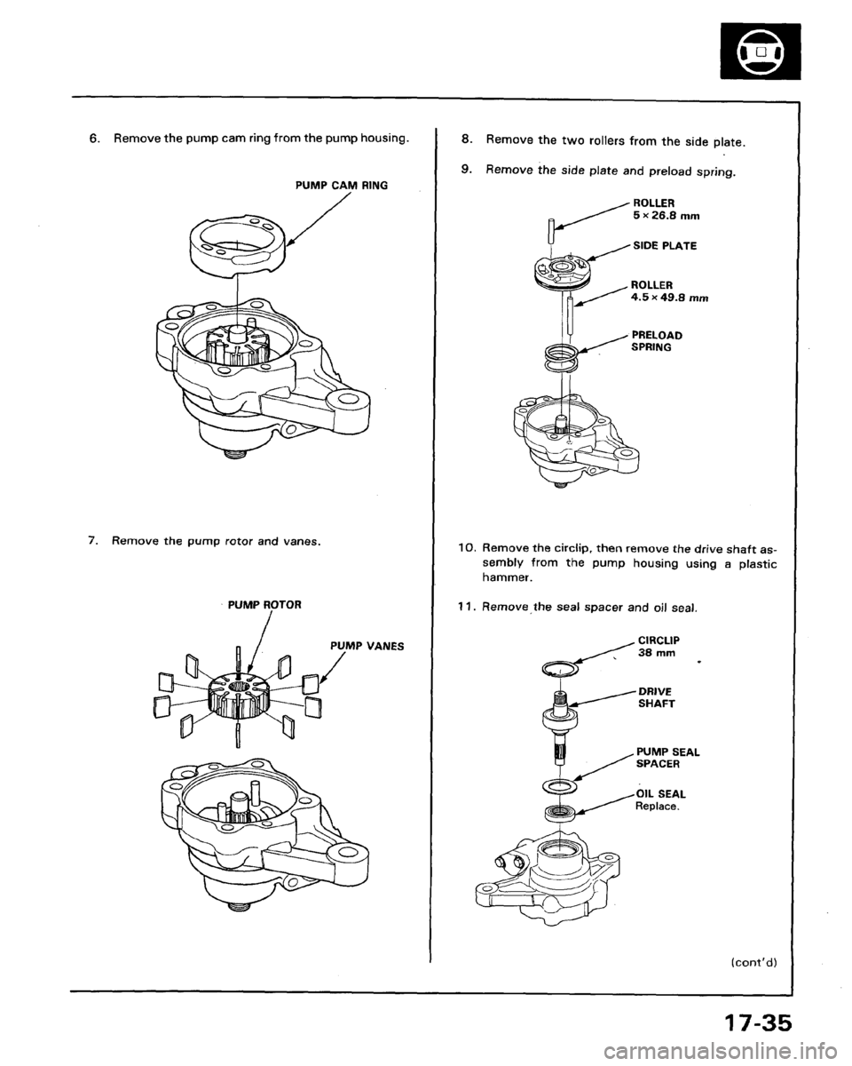 HONDA LEGEND 1991 2.G Workshop Manual 