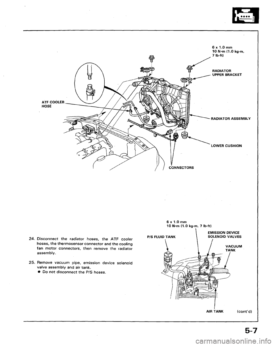 HONDA LEGEND 1991 2.G Repair Manual 