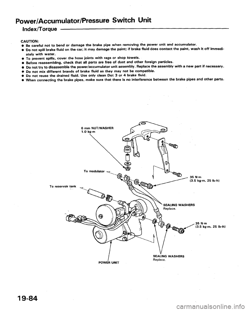 HONDA LEGEND 1991 2.G Workshop Manual 