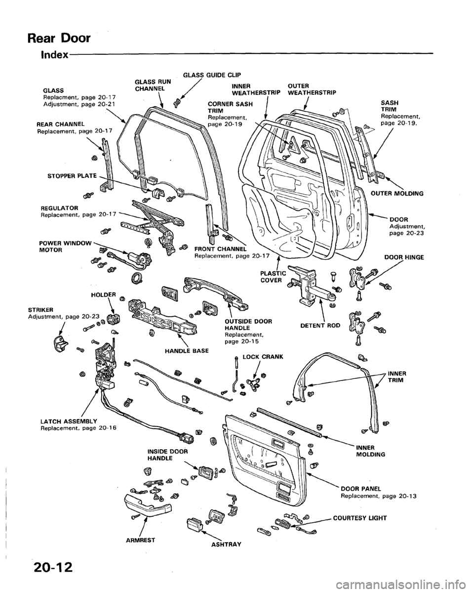 HONDA LEGEND 1991 2.G Workshop Manual HONDA LEGEND 1991 2.G Workshop Manual