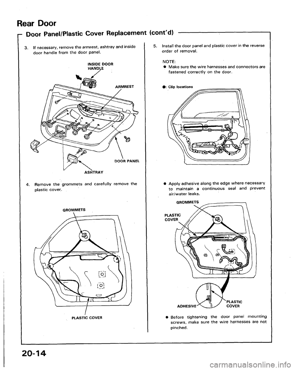 HONDA LEGEND 1991 2.G Workshop Manual HONDA LEGEND 1991 2.G Workshop Manual