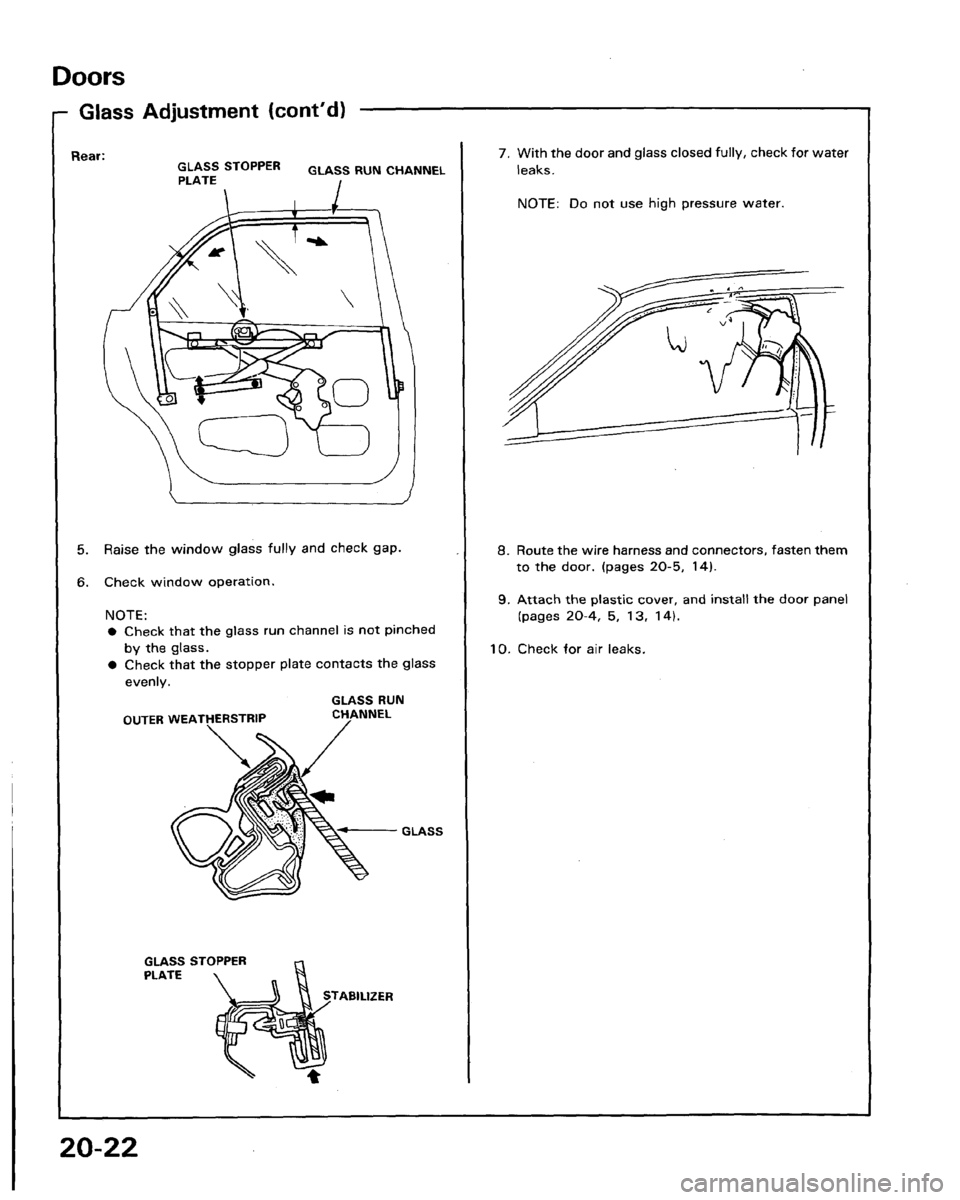 HONDA LEGEND 1991 2.G Workshop Manual HONDA LEGEND 1991 2.G Workshop Manual