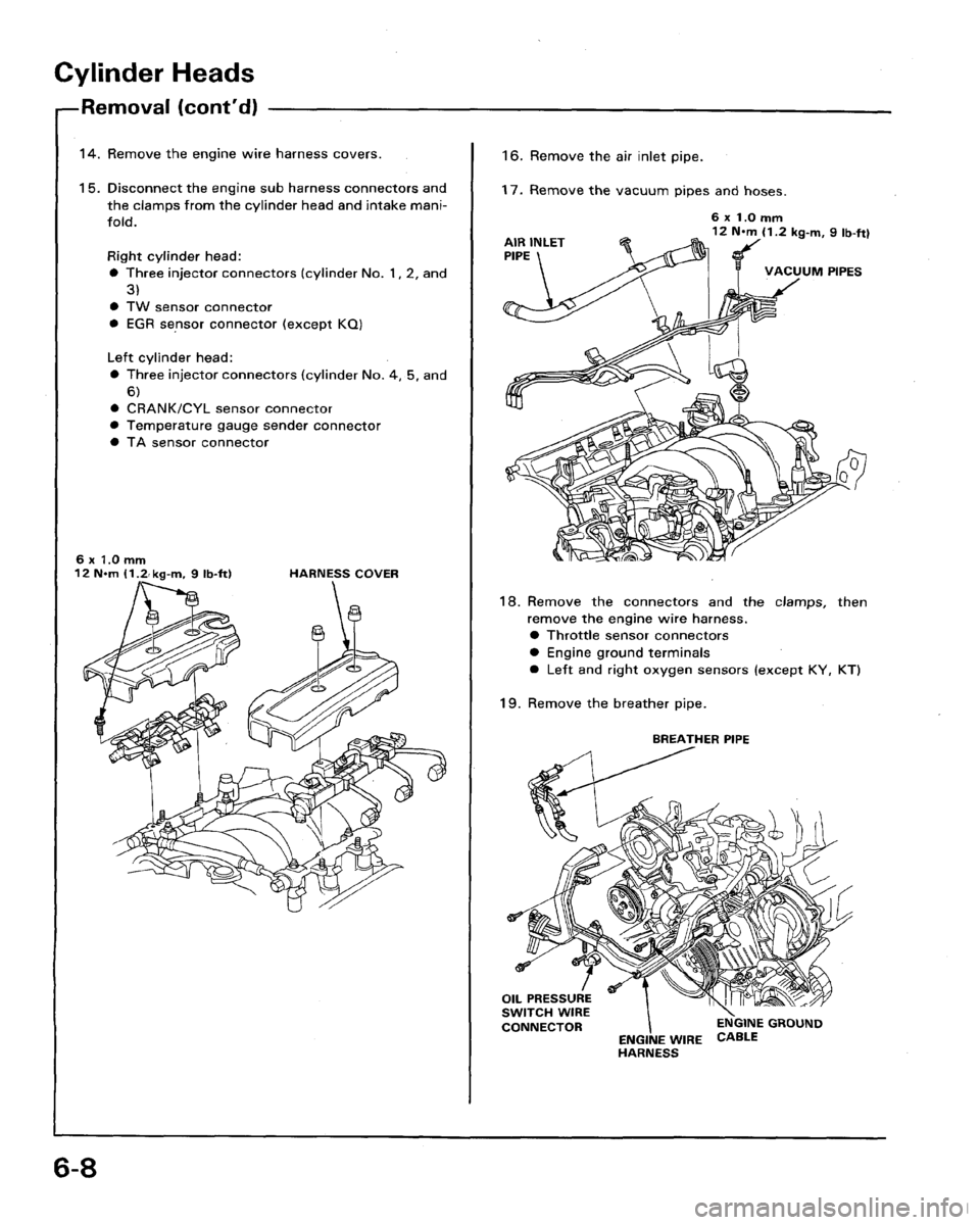 HONDA LEGEND 1991 2.G Manual Online 