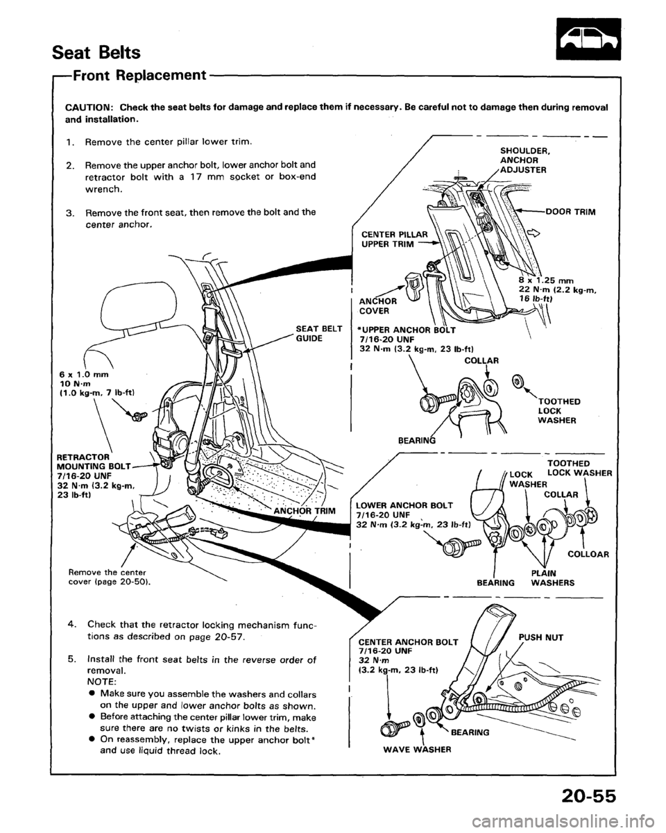 HONDA LEGEND 1991 2.G Workshop Manual HONDA LEGEND 1991 2.G Workshop Manual