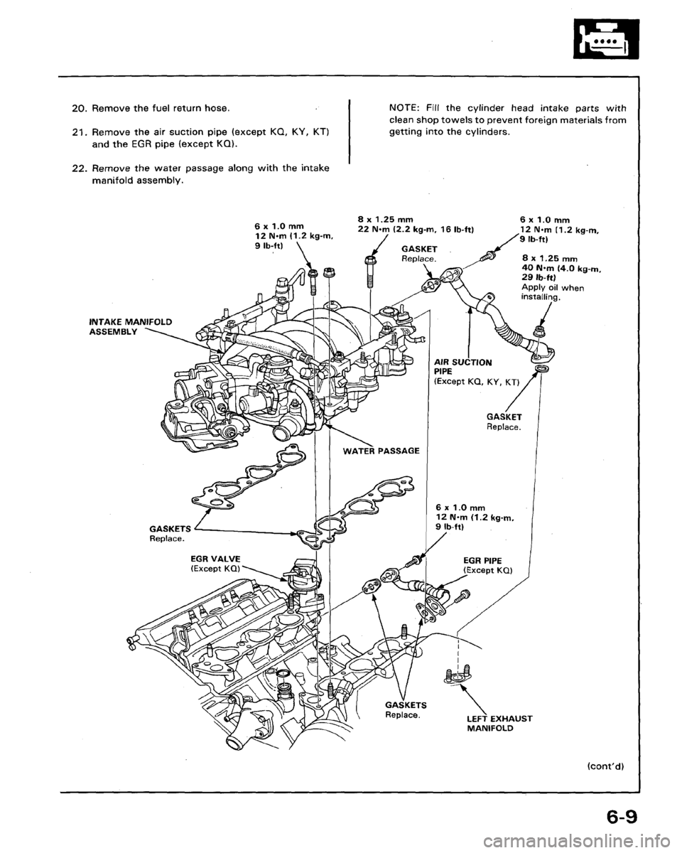 HONDA LEGEND 1991 2.G Manual Online 