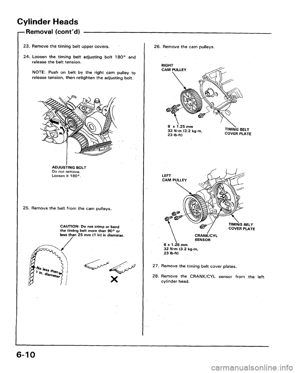 HONDA LEGEND 1991 2.G Manual Online 