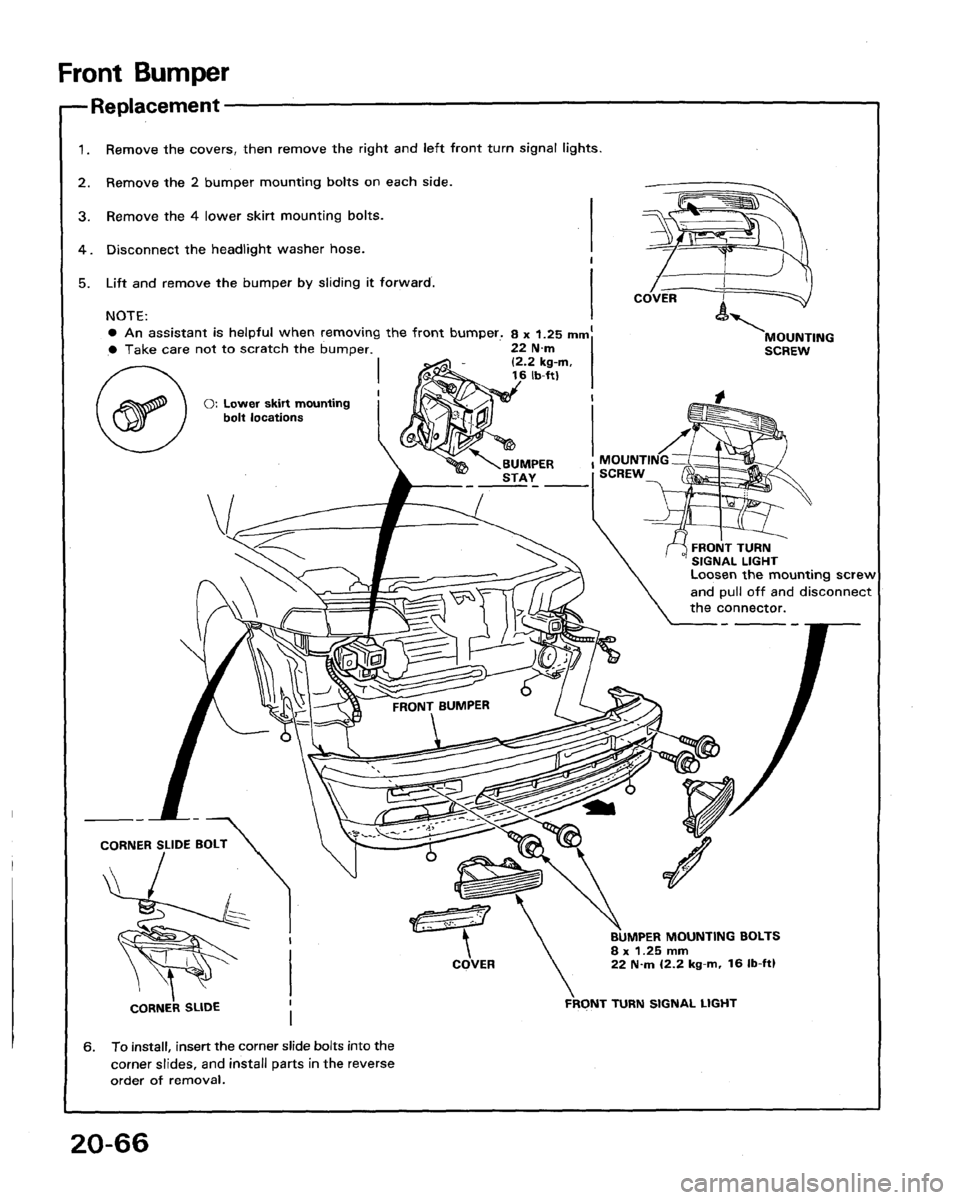 HONDA LEGEND 1991 2.G Workshop Manual HONDA LEGEND 1991 2.G Workshop Manual