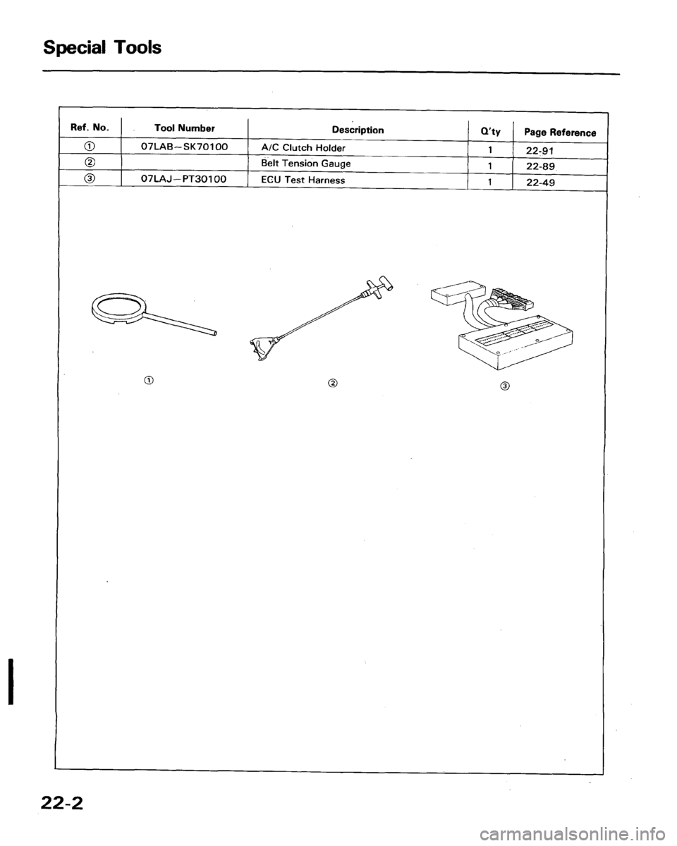 HONDA LEGEND 1991 2.G Workshop Manual HONDA LEGEND 1991 2.G Workshop Manual