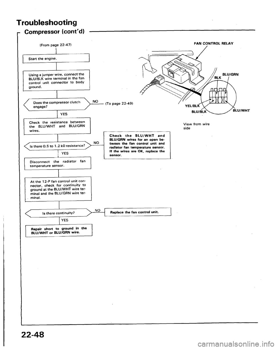 HONDA LEGEND 1991 2.G Workshop Manual 