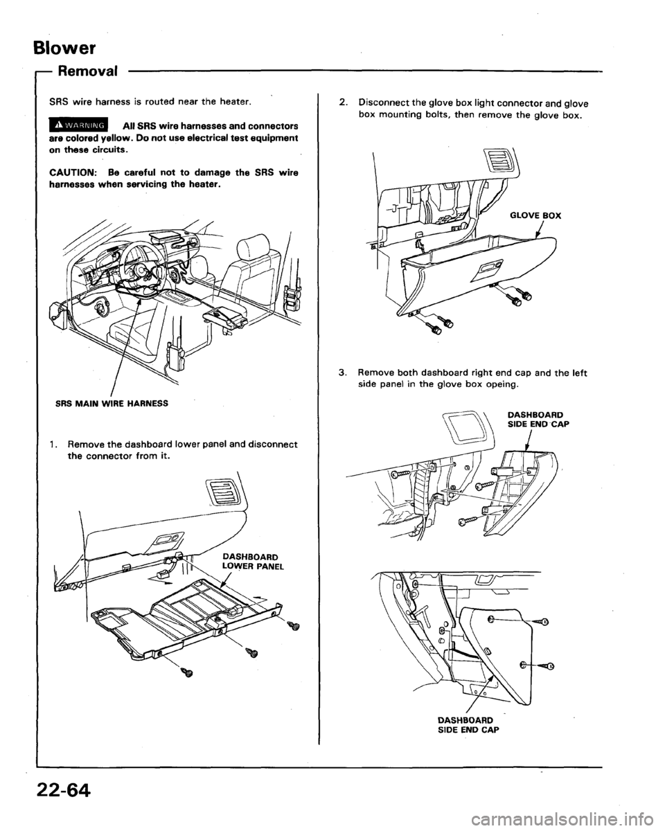 HONDA LEGEND 1991 2.G Workshop Manual 