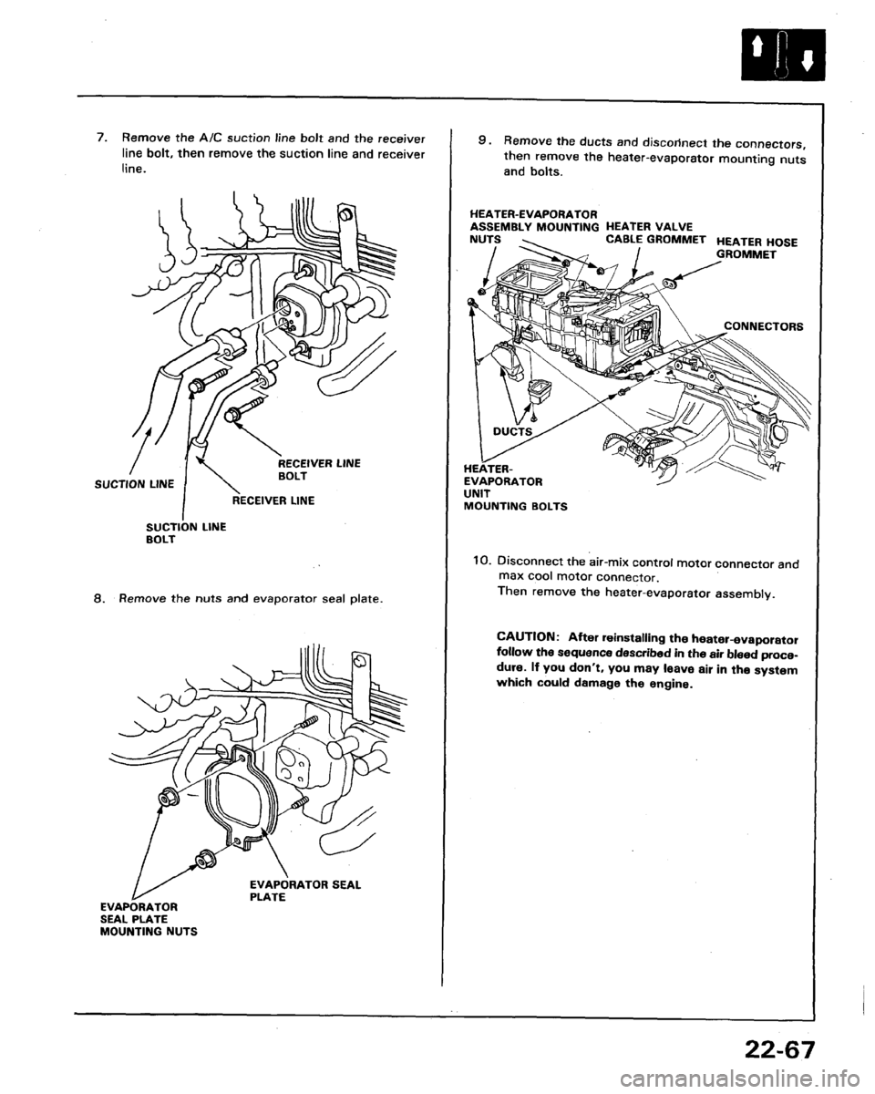 HONDA LEGEND 1991 2.G Workshop Manual 