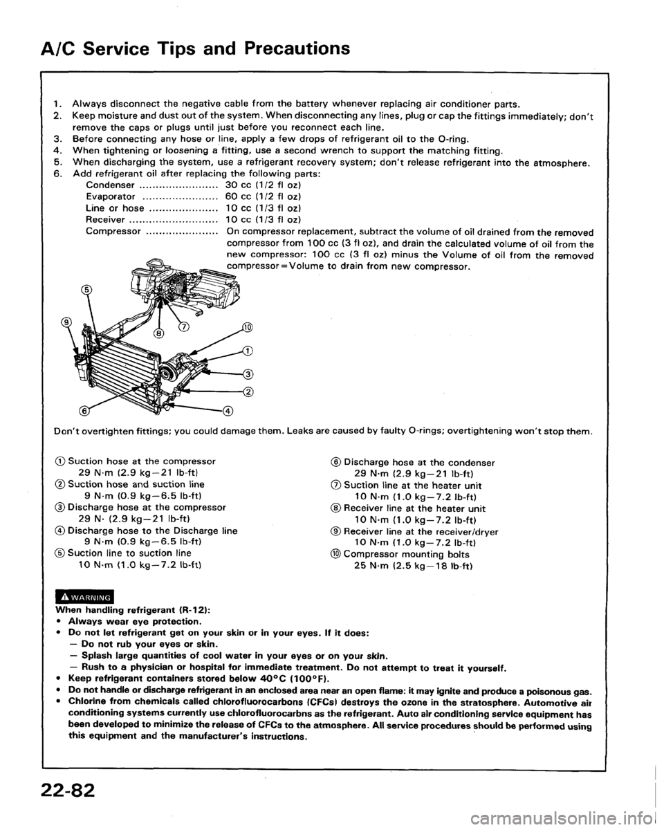 HONDA LEGEND 1991 2.G Workshop Manual HONDA LEGEND 1991 2.G Workshop Manual