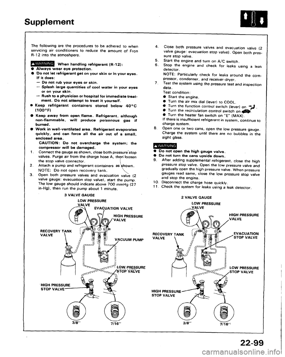 HONDA LEGEND 1991 2.G Workshop Manual HONDA LEGEND 1991 2.G Workshop Manual