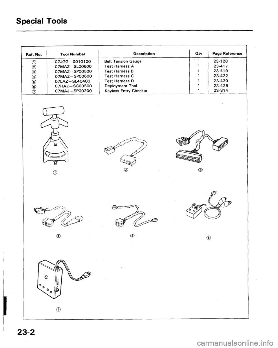 HONDA LEGEND 1991 2.G Workshop Manual HONDA LEGEND 1991 2.G Workshop Manual