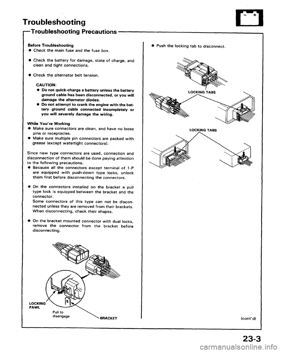 HONDA LEGEND 1991 2.G Workshop Manual HONDA LEGEND 1991 2.G Workshop Manual