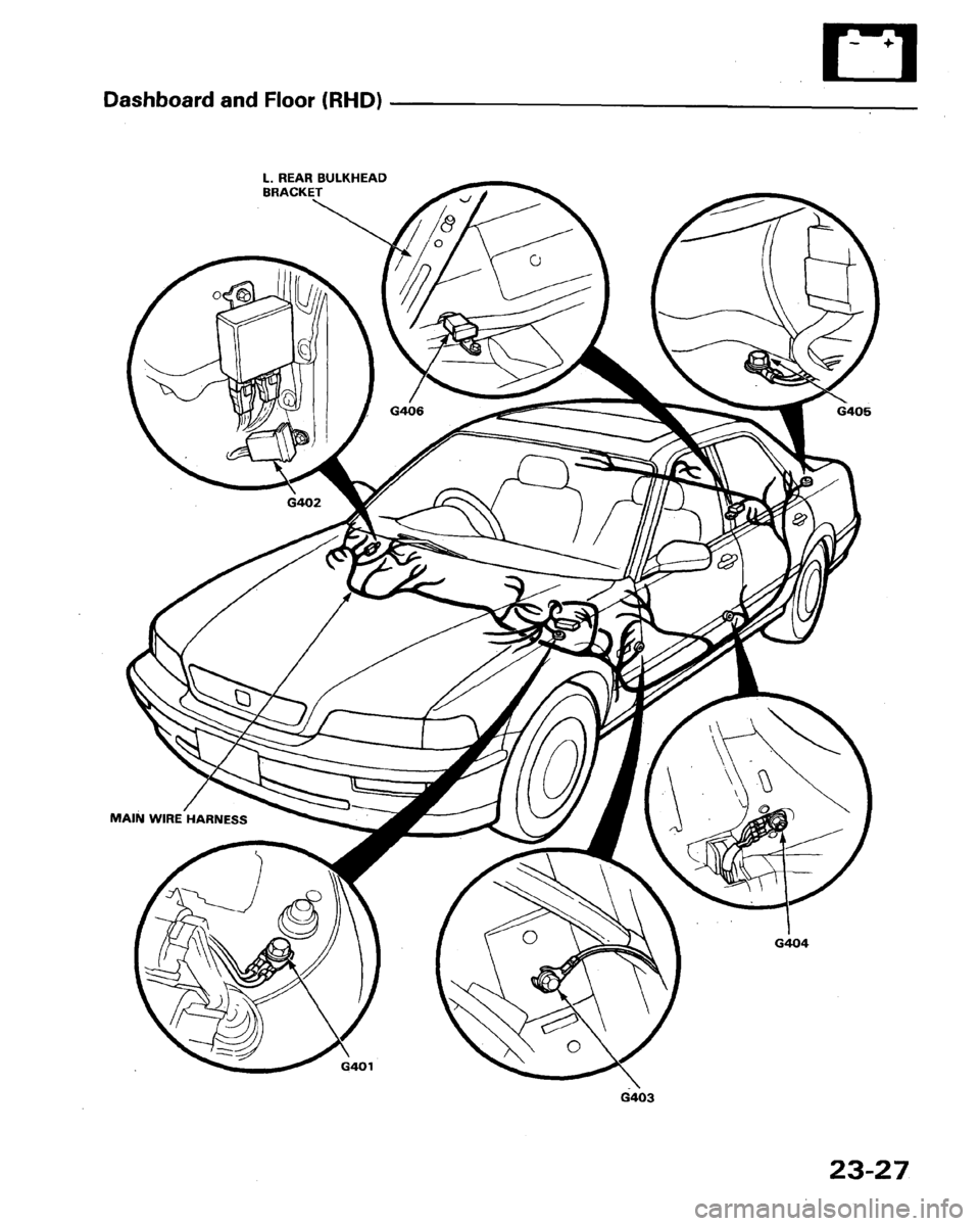 HONDA LEGEND 1991 2.G Workshop Manual 