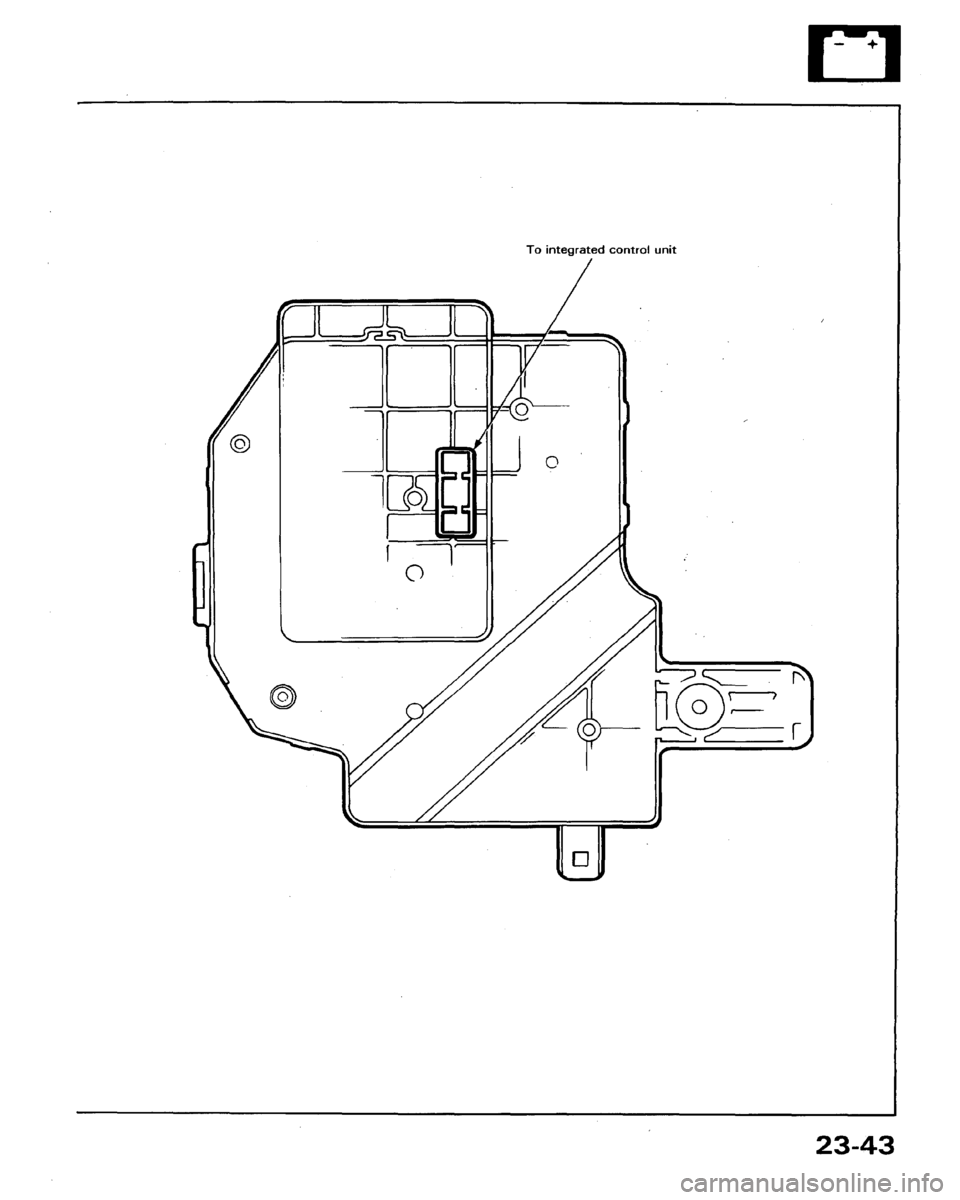 HONDA LEGEND 1991 2.G Workshop Manual 