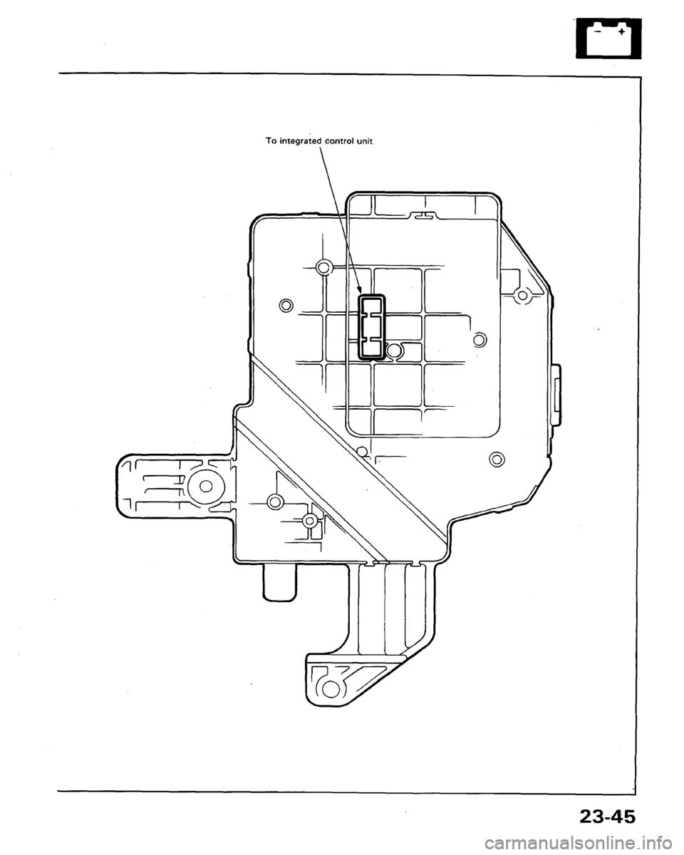 HONDA LEGEND 1991 2.G Workshop Manual 