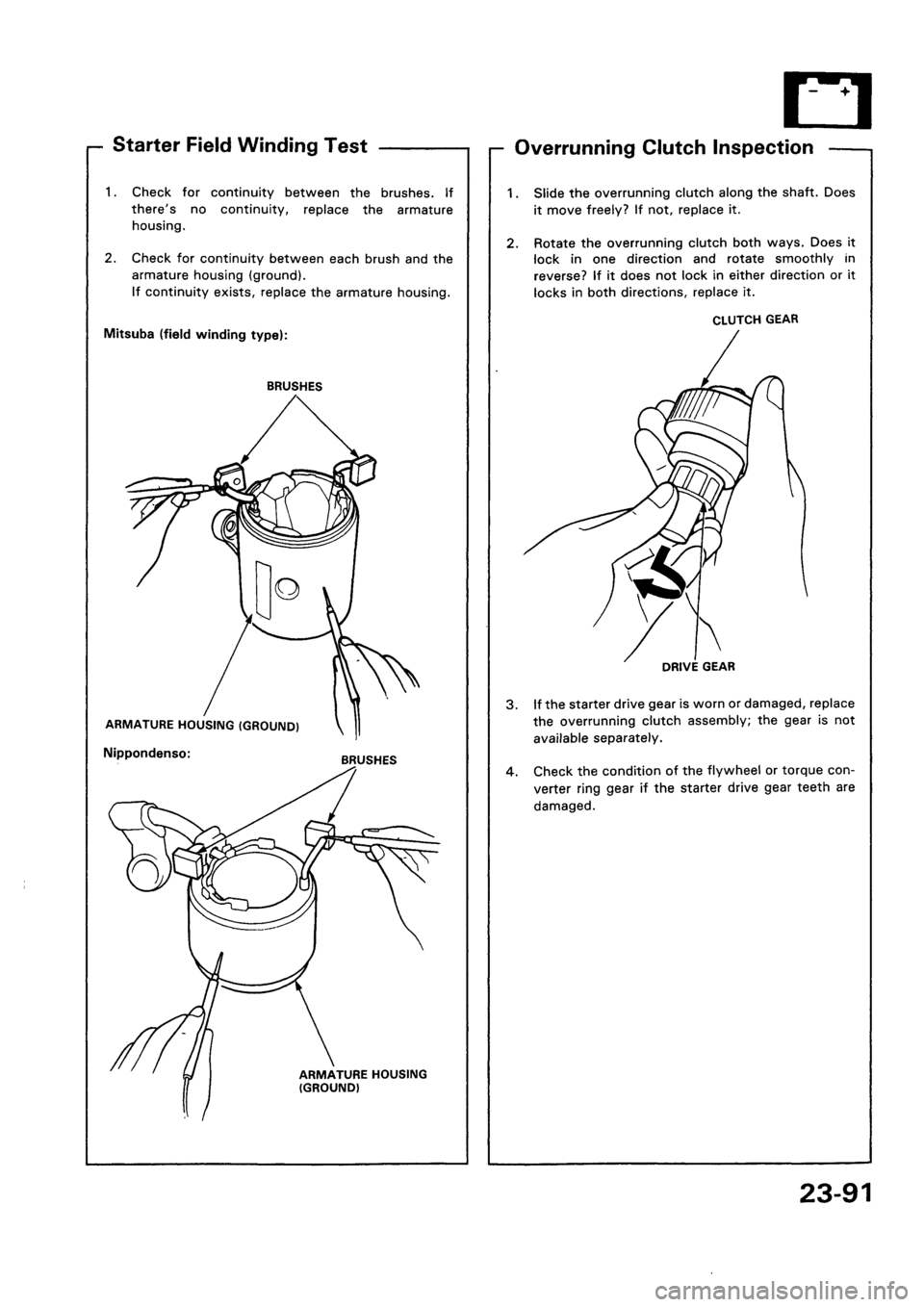 HONDA CIVIC 1994 5.G Workshop Manual 