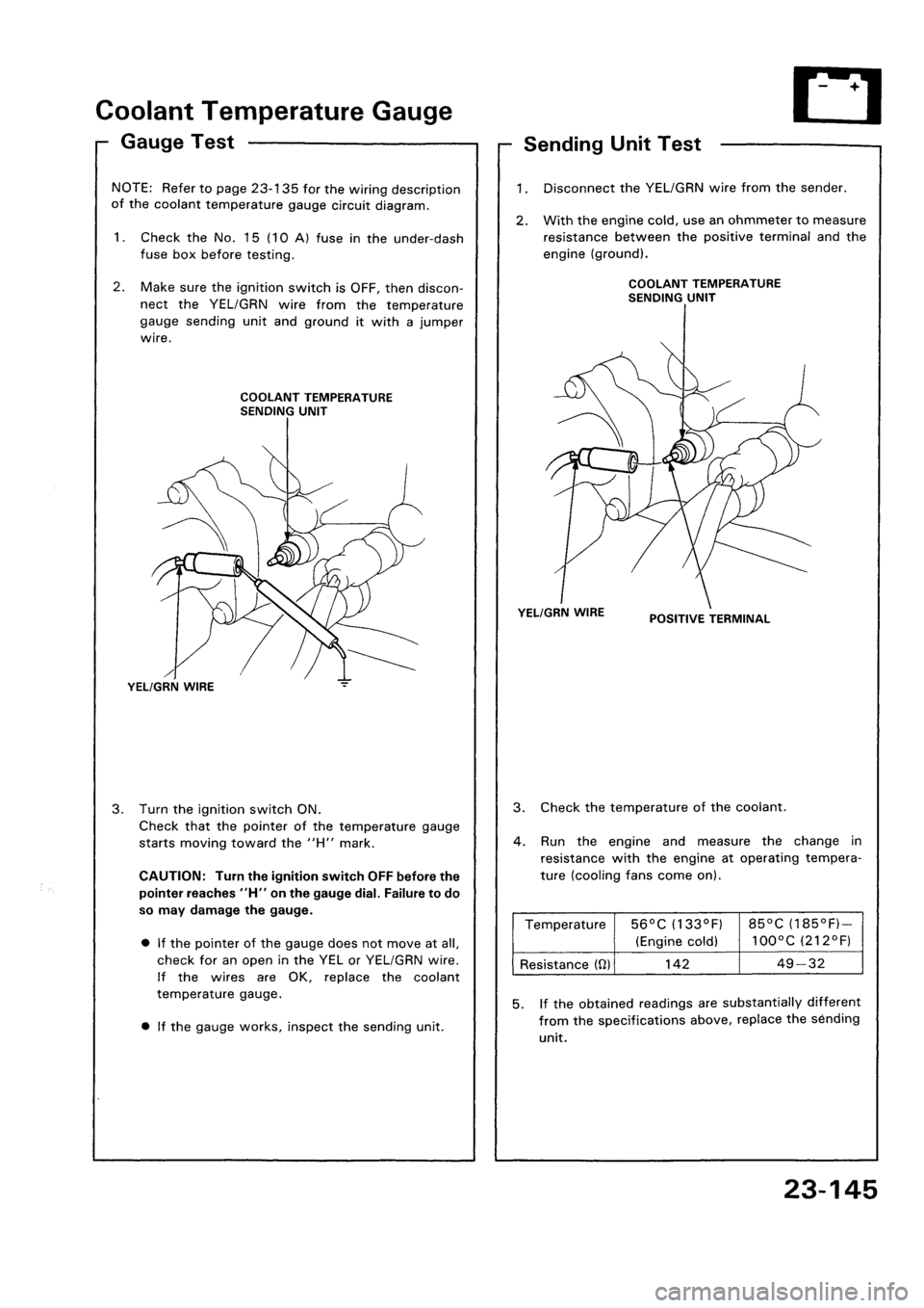 HONDA CIVIC 1992 5.G Workshop Manual HONDA CIVIC 1992 5.G Workshop Manual