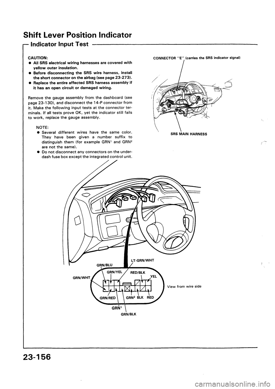 HONDA CIVIC 1992 5.G Workshop Manual HONDA CIVIC 1992 5.G Workshop Manual