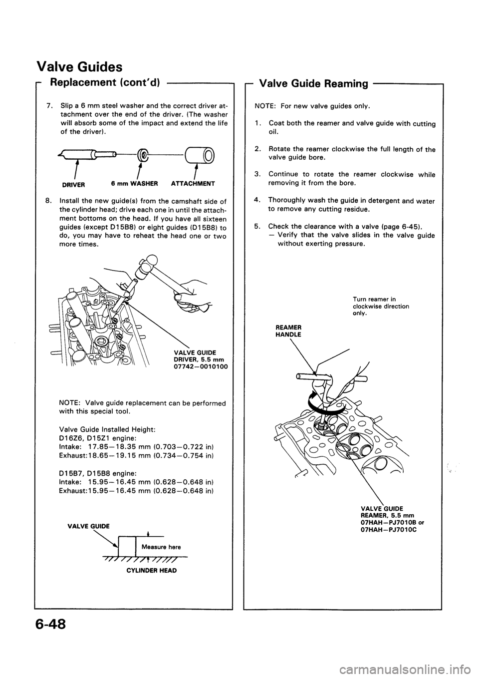 HONDA CIVIC 1992 5.G Workshop Manual HONDA CIVIC 1992 5.G Workshop Manual