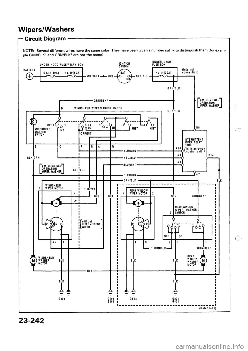 HONDA CIVIC 1992 5.G Workshop Manual HONDA CIVIC 1992 5.G Workshop Manual