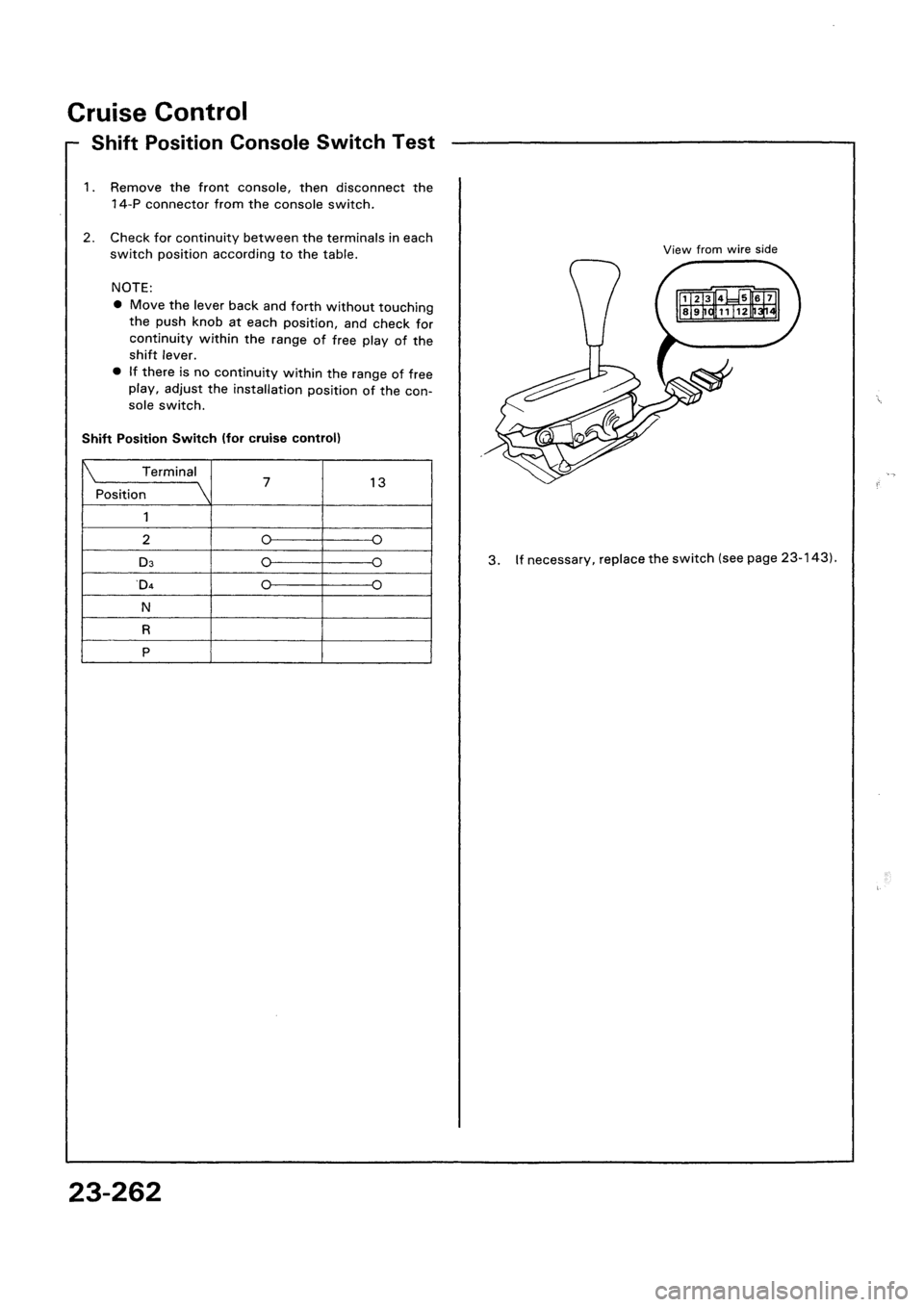 HONDA CIVIC 1994 5.G Workshop Manual HONDA CIVIC 1994 5.G Workshop Manual