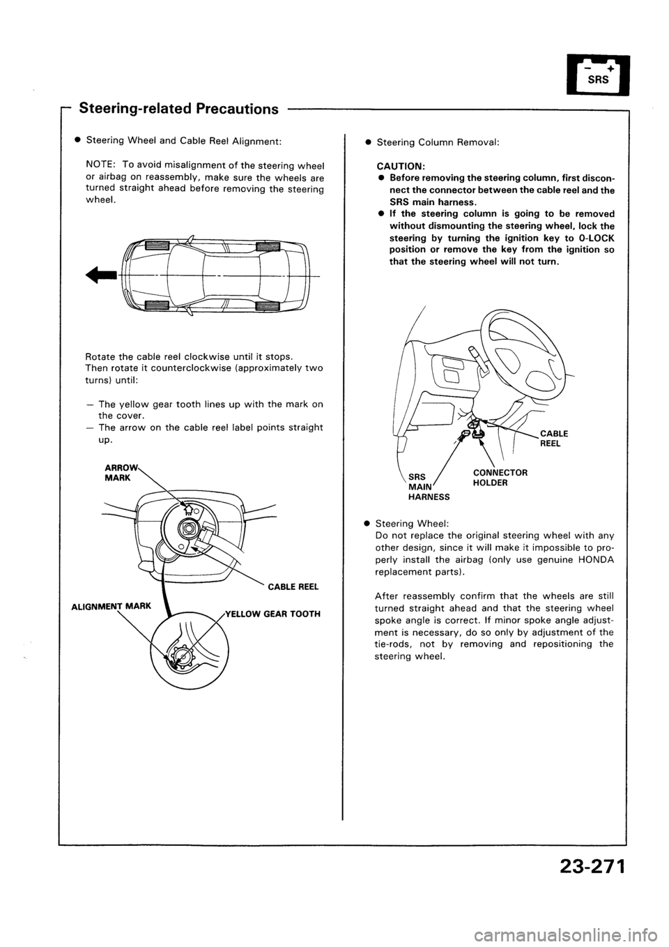 HONDA CIVIC 1992 5.G Workshop Manual HONDA CIVIC 1992 5.G Workshop Manual