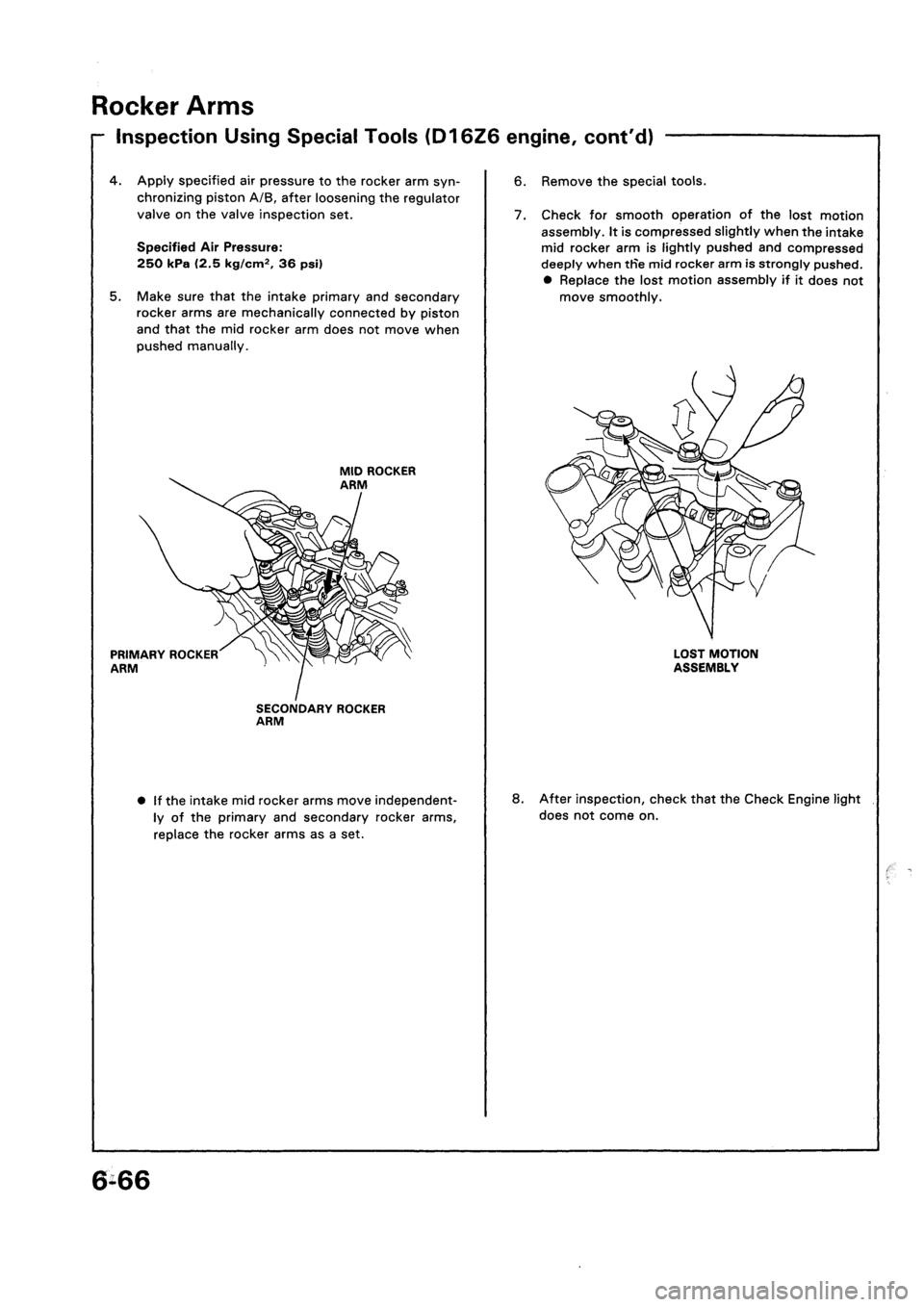 HONDA CIVIC 1992 5.G Workshop Manual HONDA CIVIC 1992 5.G Workshop Manual
