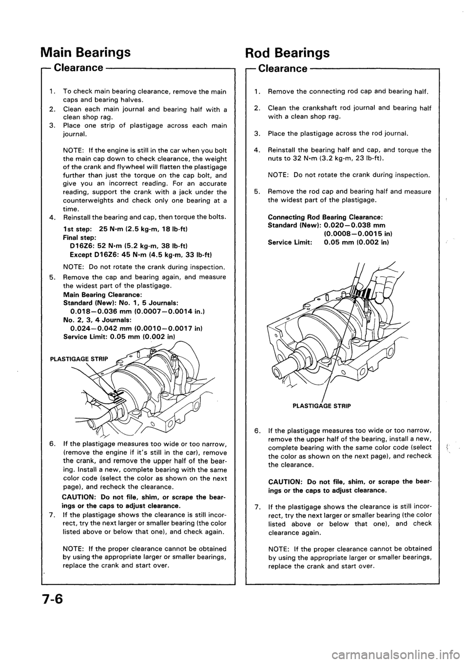 HONDA CIVIC 1992 5.G Workshop Manual HONDA CIVIC 1992 5.G Workshop Manual