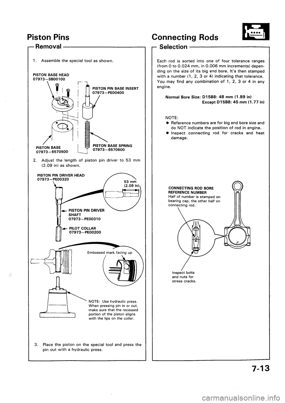 HONDA CIVIC 1992 5.G Workshop Manual HONDA CIVIC 1992 5.G Workshop Manual