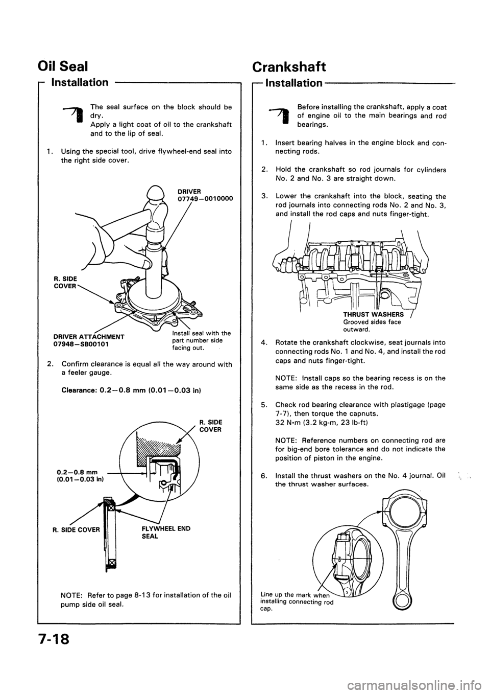 HONDA CIVIC 1992 5.G Workshop Manual HONDA CIVIC 1992 5.G Workshop Manual