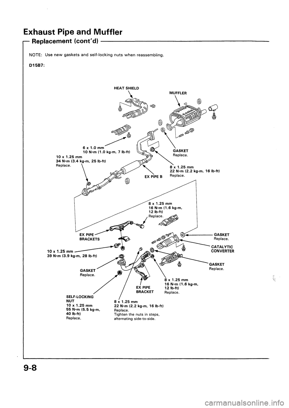 HONDA CIVIC 1992 5.G Workshop Manual HONDA CIVIC 1992 5.G Workshop Manual
