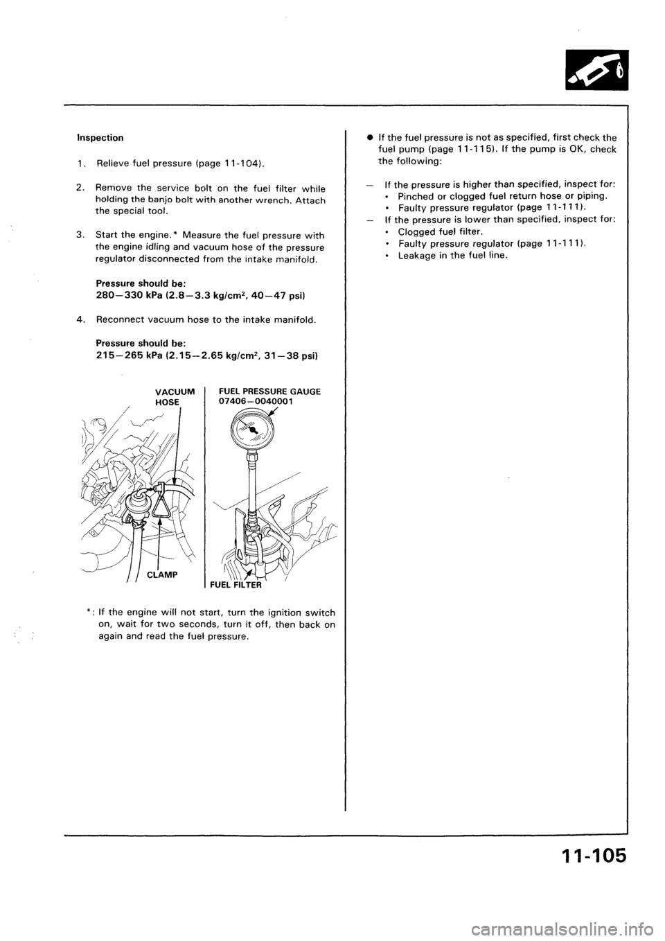 HONDA CIVIC 1992 5.G Workshop Manual HONDA CIVIC 1992 5.G Workshop Manual