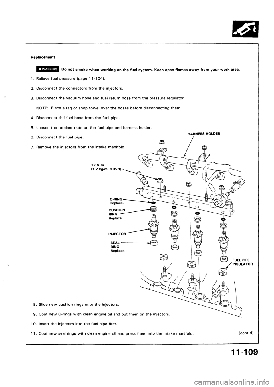 HONDA CIVIC 1992 5.G Workshop Manual HONDA CIVIC 1992 5.G Workshop Manual