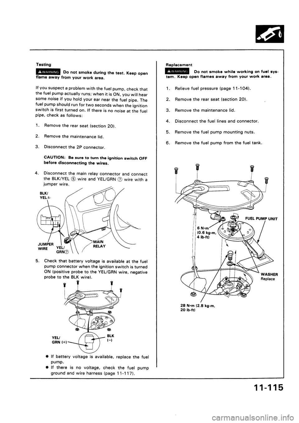 HONDA CIVIC 1992 5.G Workshop Manual HONDA CIVIC 1992 5.G Workshop Manual