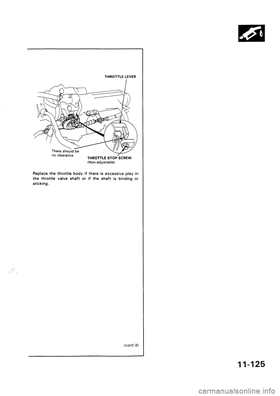 HONDA CIVIC 1992 5.G Workshop Manual HONDA CIVIC 1992 5.G Workshop Manual