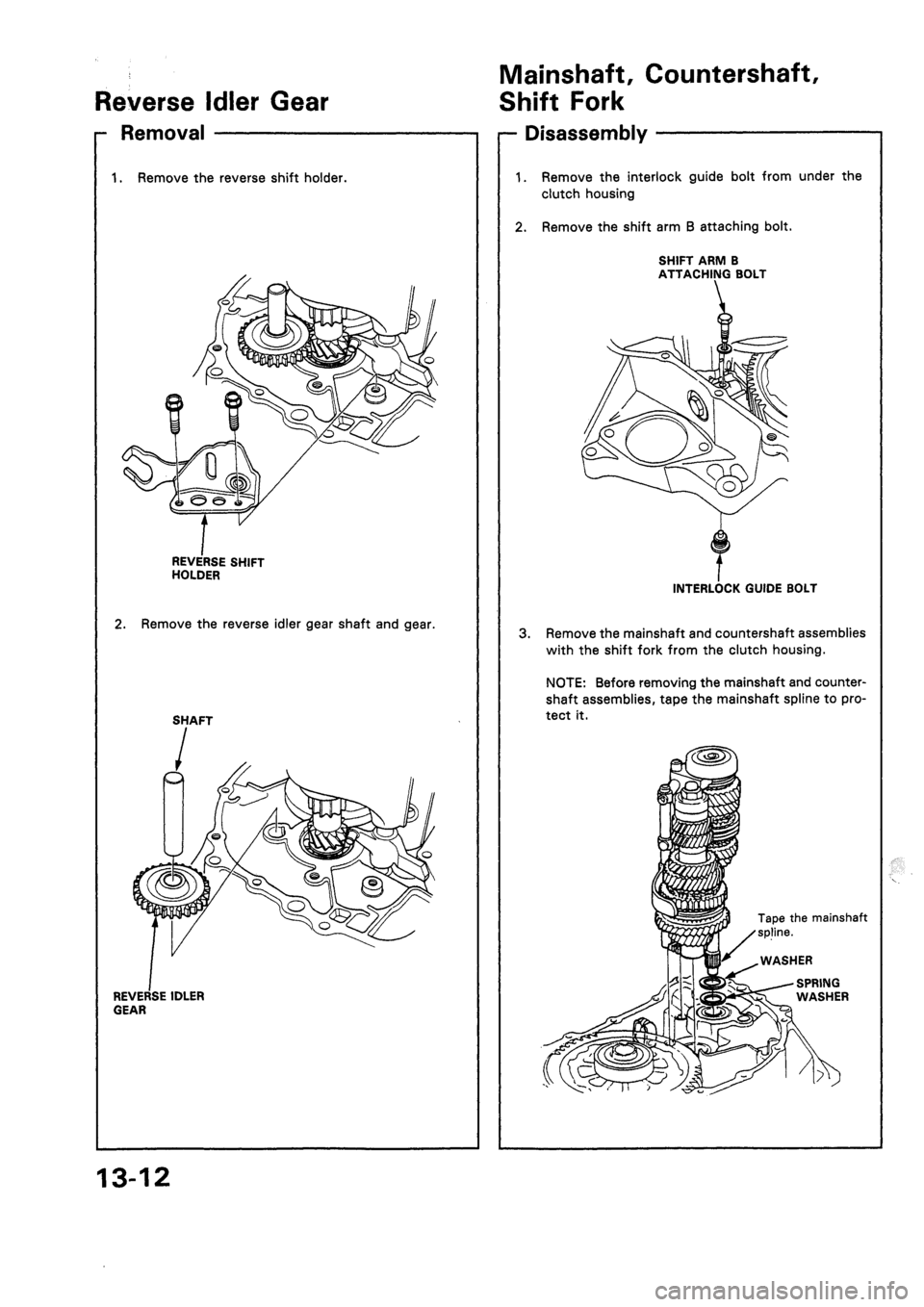 HONDA CIVIC 1992 5.G Workshop Manual HONDA CIVIC 1992 5.G Workshop Manual
