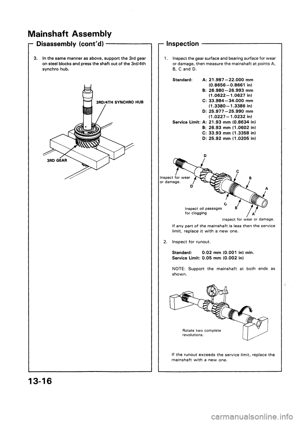 HONDA CIVIC 1992 5.G Workshop Manual HONDA CIVIC 1992 5.G Workshop Manual